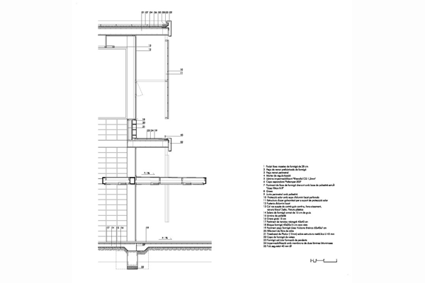 Biblioteca y escuela de adultos. Cunit, Tarragona, España.