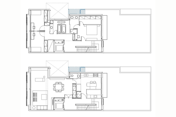 Vivienda Madrazo. Barcelona, España.